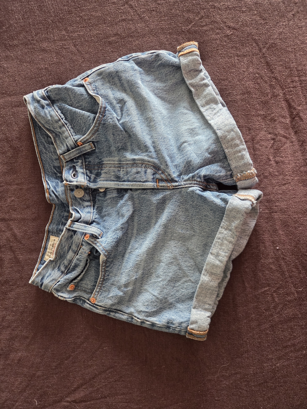 Levis 501 Roll Hem Shorts